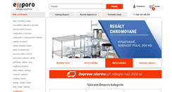 Desktop Screenshot of emporo.cz